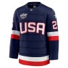Miesten USA Pelipaita 4 Nations Face Off 2025 Fanatics Premium Charlie Mcavoy Navy